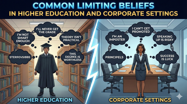 Common Limiting Beliefs in Higher Education and Corporate Settings